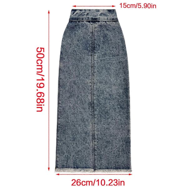 Punk Distressed Trim Jeans Benvärmare med elastiska muddar Harajuku Washed Denims Benöverdrag Lösa utsvängda strumpor för kvinnor Grå Gray