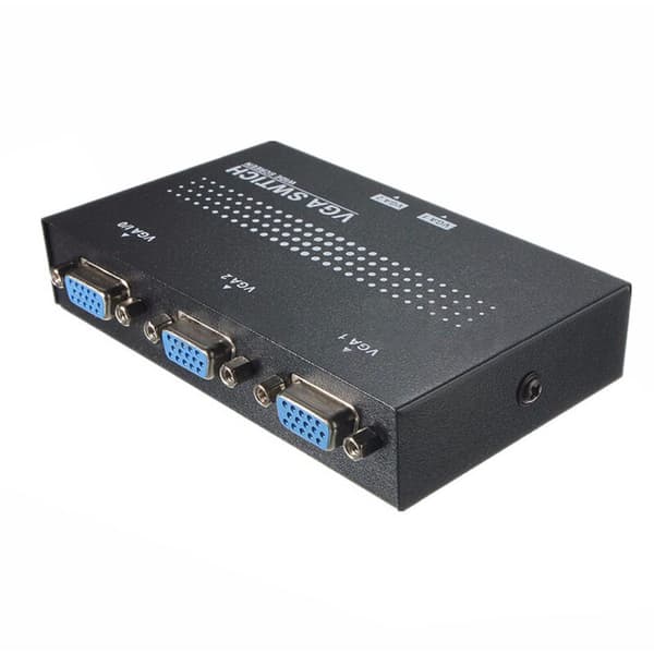 2 i 1 ud VGA VGA 2 DØR en skærm to kilder MANUEL SPLITTER SWITCH