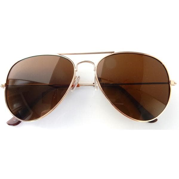 Suntique P007 Sunglasses Medium Ink Case Brown