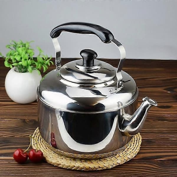 Stainless Steel Kettle Whistling Teapot Coffee Kitchen Stovetop Induction For Home Kitchen