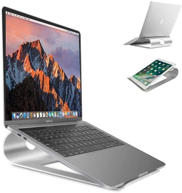 Laptopstativ, Bærbart Laptop Kølestativ i Aluminiumslegering - DXGHC