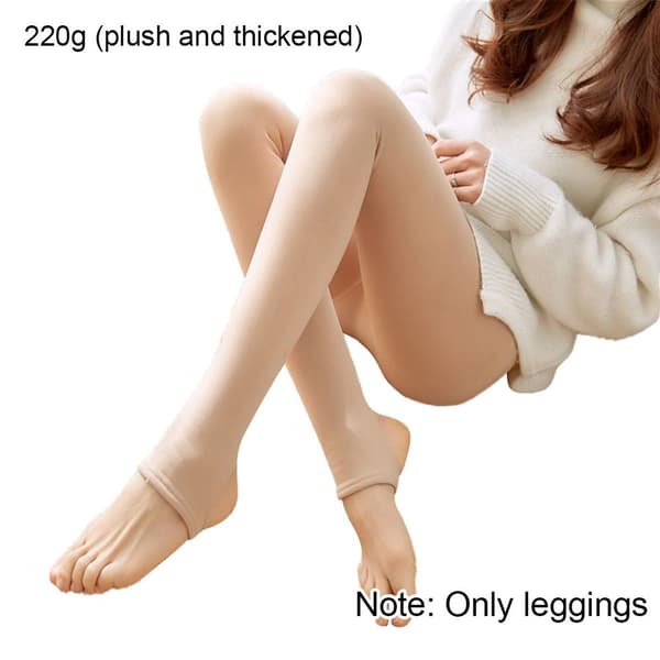 Dame vinter høy midje varm fløyel stretchy leggings stil 4 KLB