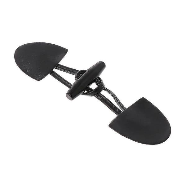 6 Par Lær Horn Toggle Lukking Knapper Kåpe Jakke Duffel Søm DIY Klær