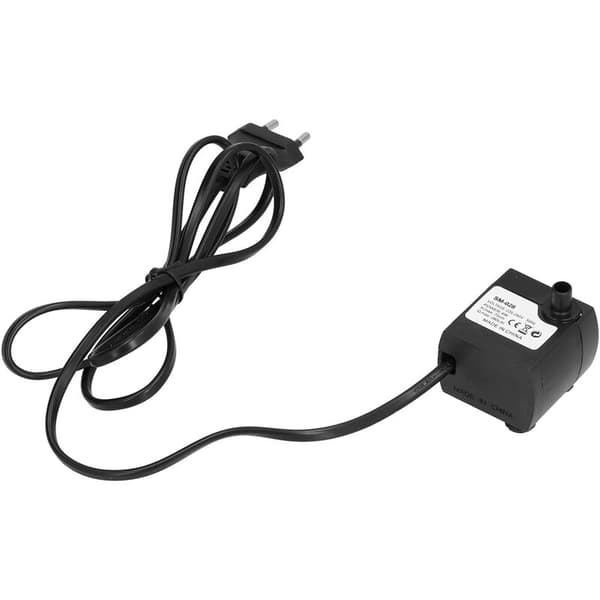 Mini nedsenkbar vannpumpe for akvarium damm fontene sirkulasjon hydroponikk 4W EU-plugg 220V