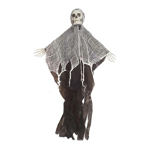 2025 Halloween Slik Helligdagsdekoration Baggrund Layout Kraniehoved Hængende Spøgelsespynt