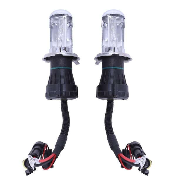 2X Glødelampe AUTO HID BI-Xenon Beam HI / LOW Glødelampe H4 (55W, 6000K)