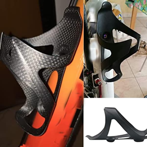 Cykel Kolfiber Flaskhållare Lätt 24g Nior Matt MTB Vatten