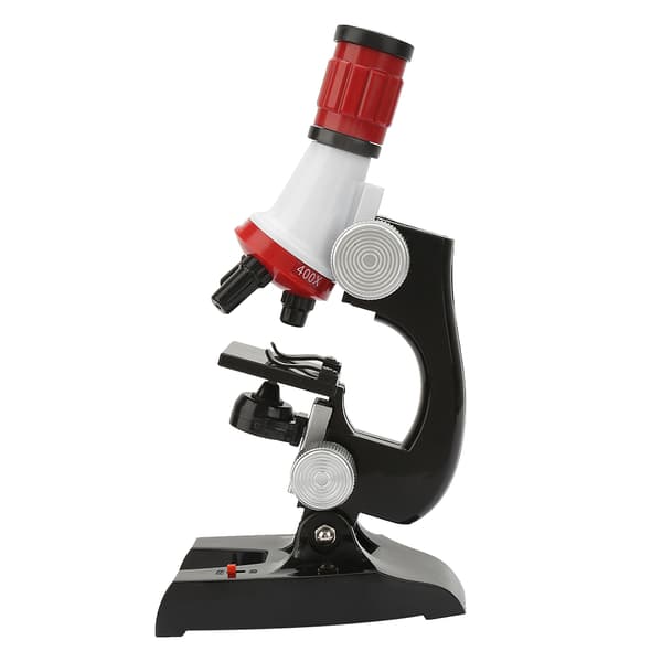Kids Biological Microscope Kit Educational Science Beginner Microscope Toys