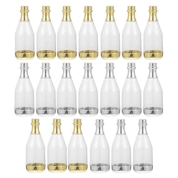 20 stk Champagneflaskeformede Gaveesker Godteribokser Dekorative Gaveesker