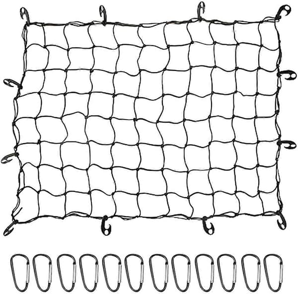 Lastnet til pickup-lad, elastisk net holder små og store laster strammere [DB]