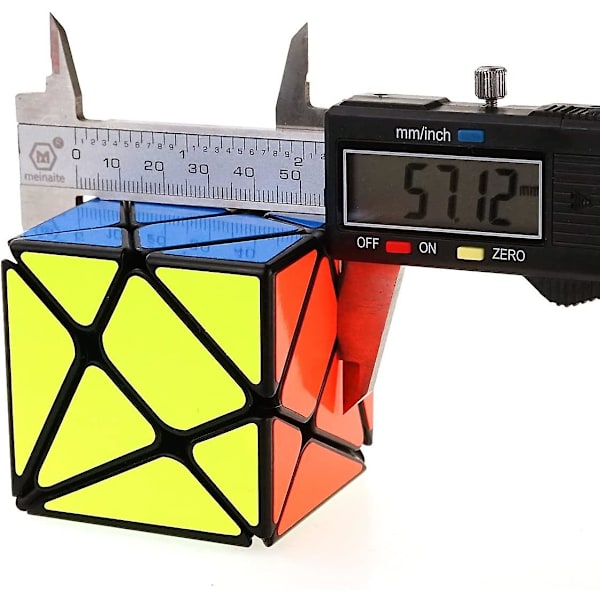 Axis V2 Ny Version Jingang V2 3x3 Sort Magisk Terning 3x3x3 Axis V2 Speed Cube Puslespil