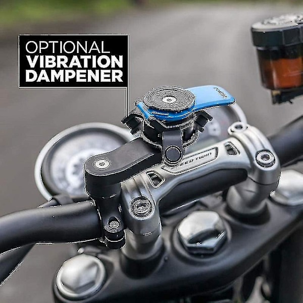 Quad Lock Motorcykelstyrefäste för iPhones och Samsung Galaxy-telefoner - Användbar