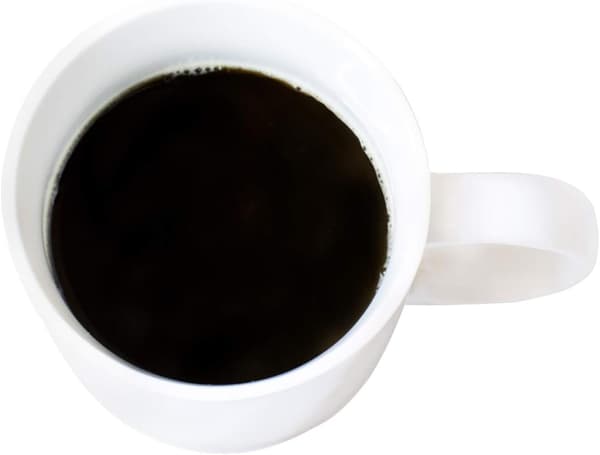 Keramisk te/kaffekop med 3D-interiørdesign 9 x 8,5 x 9 cm (MIDDELFINGER) 300 ml
