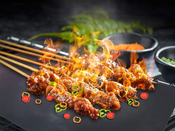BBQ Grillmatte, Grillmatte, Sett med 8