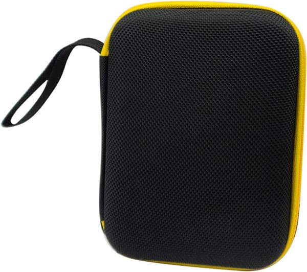 Handheld Game Console Hard Case, EVA Protective Case Compatible with RG353V/R36S Handheld Game Console Storage Bag (Black)