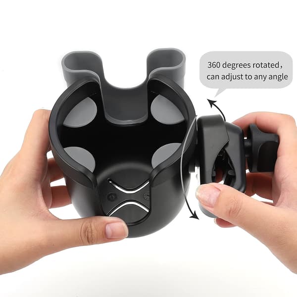Koppholder med telefonholder, sykkelkoppholder, 2-i-1 universell