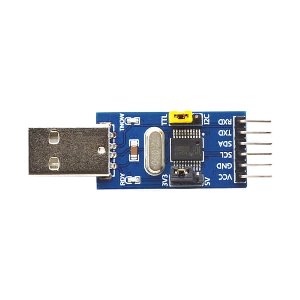 CH341T -Alt-i-ett-modul USB til I2C IIC UART USB til TTL Enkel seriell port nedlaster