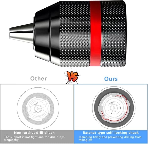 Milwaukee 4932478806 Avaimeton istukka 1,5 - 13 mm