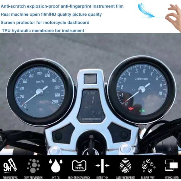 Motorcycle Cluster Scratch Protection Film Screen Protector for CB1100EX CB1100RS CB1300 SUPER 2014-2020