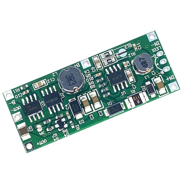 DC UPS Avbrottsmodul 3.7V Litiumbatteri Laddning och Urladdning Boost Modul 9V Nedbrytnings Boost Modul