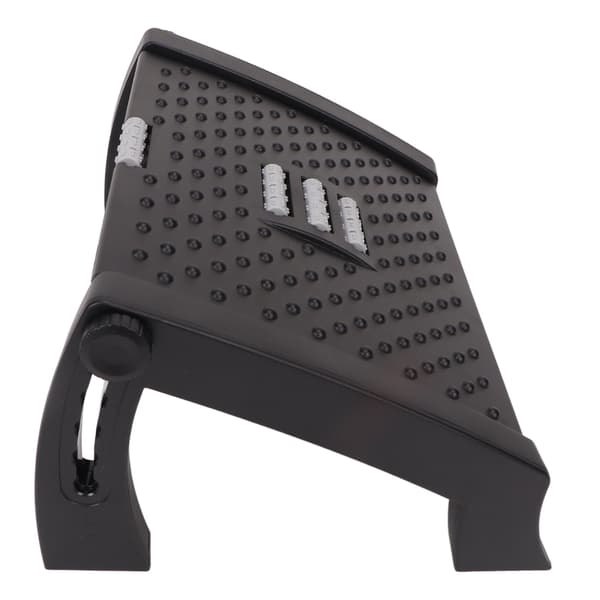 Ergonomic Footrest 6 Adjustable Heights Massage Under Desk Footrest for Stable Office Home