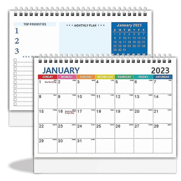 2023 Skrivebordskalender 12 S Plr 2023 Skrivebordsmemo Skema Ize