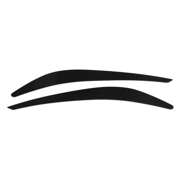 Headlight Eyebrow Trims Glossy Black 1036024 Replacement for Holden VF Commodore SS SSV SV6