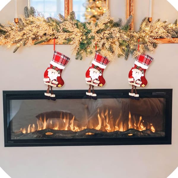 Treadstone Christmas Stockings Moose Bear Doll Cartoon Socks Snack Holder Display Christmas Tree...