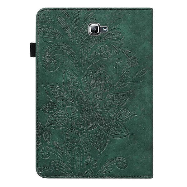 For Samsung Galaxy Tab A A6 10.1 inch 2016 Leather Case (Green) green