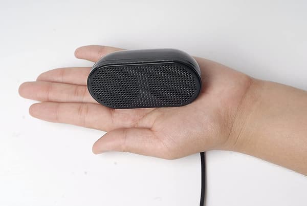 USB Minihøjttalere Computerhøjttalere Strømforsynet Stereo Multimediehøjttalere Til Bærbar Computer PC (Sort)