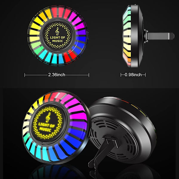 1 pc. Car Atmosphere Light with APP Control, Interior Car LED Lamp