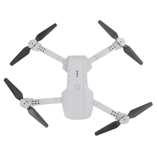 Remote Control 4K Camera Drone Foldable 4-Axis RC Quadcopter Model Toy with LED Light Dual Camera 0.1 0.1