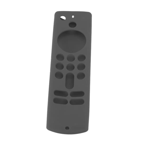 Fjärrkontroll Silikonskydd för Fire TV Stick Halkfritt Silikonskyddsfodral med Snodd 3:e generationens grå