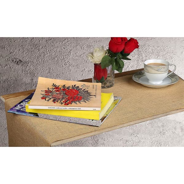Rustic Jute Table Runner 10m x 29cm Decorative Woven Table Runners for Wedding Party