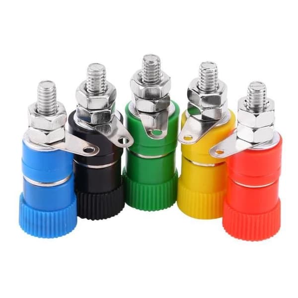 20 kpl naarasliitin 4 mm banaaniliittimille - CHE[DB]