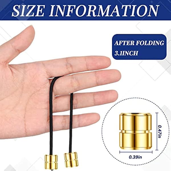 2 st Begleri Fidget Pärlor Koppar Oro Fidget Pärlor Oro Pärlor Begleri