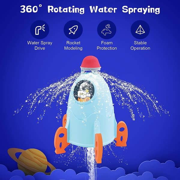 Sprinklerleksaker, Raketsprinkler, Hydro Launch Leksaker, Vatten S, ZQKLA