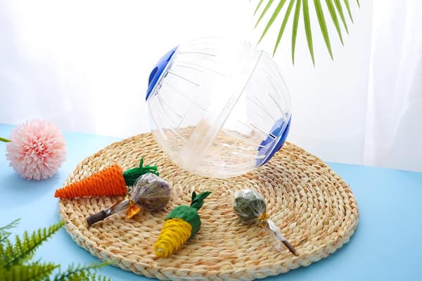 Hamster Exercise Ball, 15 cm Silent Hamster Mini Running Activity