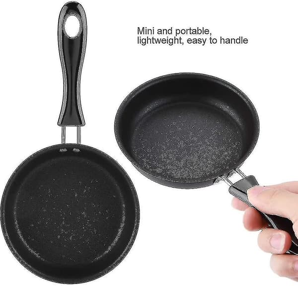 Mini Stekepanne, 12cm, Jernpanne, Non-stick Belegg