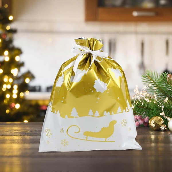 Vfedsrsge Julklapp Dragskopåsar, Julgodis Presentpåsar