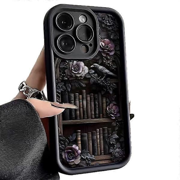 Mobilskall for iPhone 16 Pro, glanset og fallsikkert hybridskall med doble lag