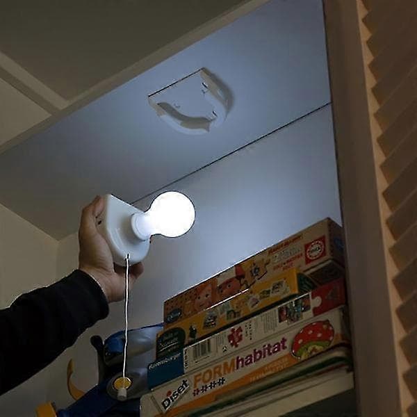 Bærbar LED-lampe Hvid [DB]
