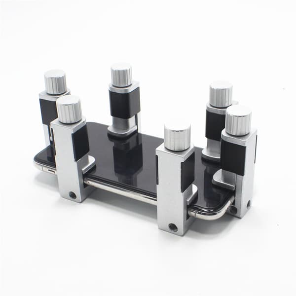 Adjustable Touch Screen Fixing Clamp Fixture Aluminum Alloy+Rubber LCD Screen Repair Tool for Phones Tablets