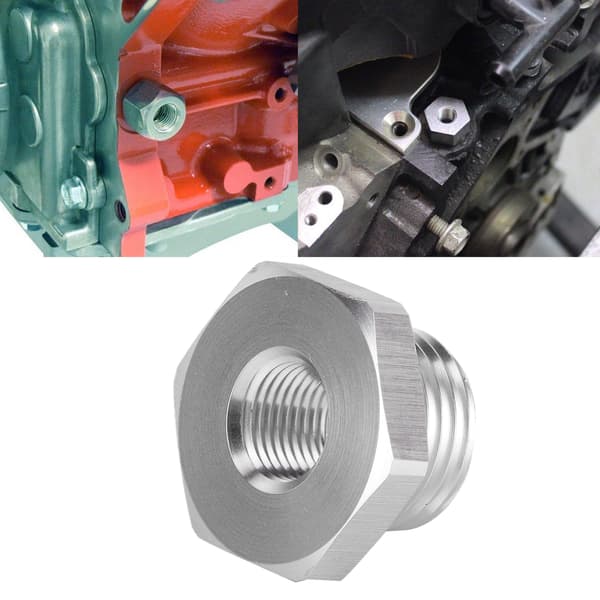 Olietryksføleradapter M16x1.5 til 1/8NPT Aluminiumsfitting til GM LS Series Engine