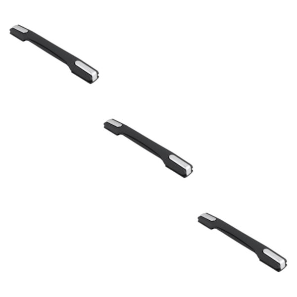 1/2/3 Matkalaukun Kotelon Kahva 22,7 cm Hihna Kantokahva Musta 23,7 cm Black 23.7cm 3Set