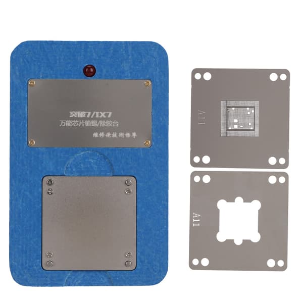 Mobiltelefon Multifunktionel Chip Position Plantning Tin Affedtningsplatform 7/IX7 til iPhone A11