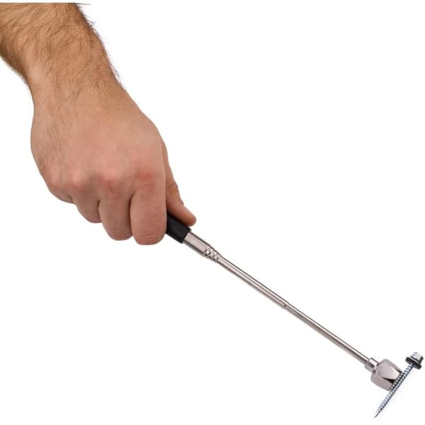 Telescopic Magnetic Holder up to 76 cm - Magnetic Handle with 2 kg Pulling Force - Telescopic Magnetic Rod - Magnetic Holder