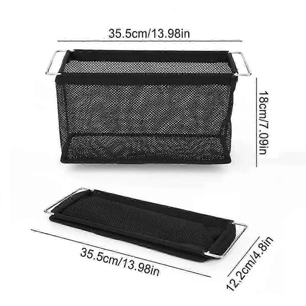 Foldable Baskets Organization Mesh Foldable Fabric Baskets Lightweight Snack Storage Baskets Foldable Organizer