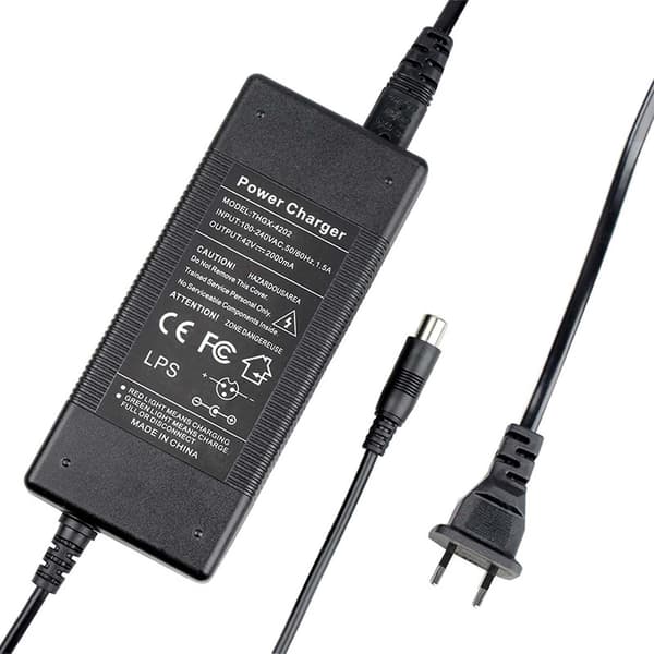 Xiaomi M365 Pro, Mi Pro 2, Mi 3, Mi 1S, Essential Scooter Charger Black