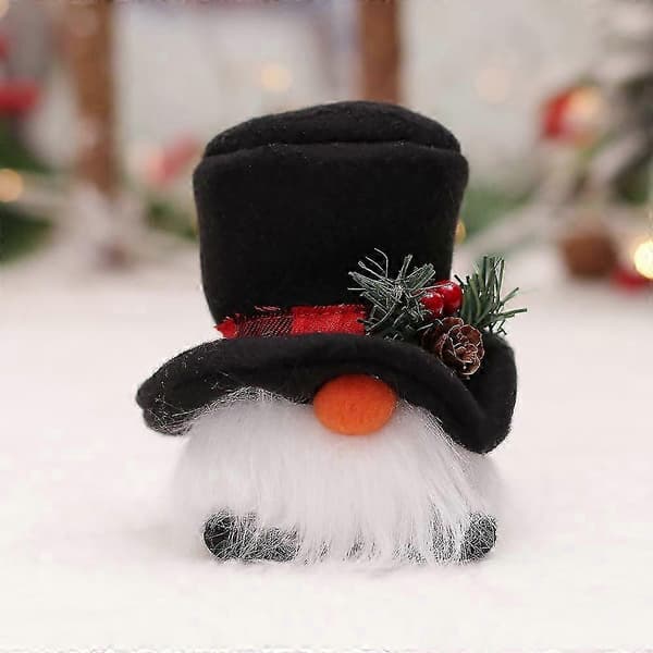 Julebelysning Ornament, Festlig Dekor for Julestemning Snømann Snowman